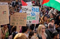 تظاهرات حمایت از فلسطینی‌ها در رم