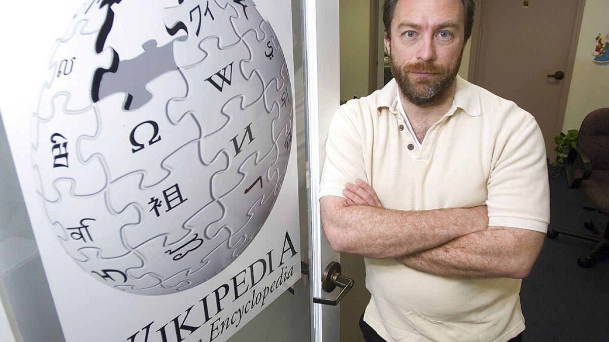 Ο Τζίμι Γουέιλς, ιδρυτής της Wikipedia