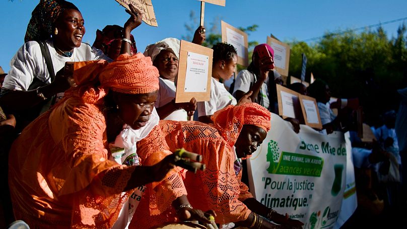 زنان روستایی در سنگال چند روز مانده تا برگزاری نشست کوپ ۲۸ خواهان جلب توجه به تاثیر تغییرات اقلیمی بر زندگی آن‌ها هستند