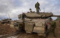 Ισραηλινό άρμα μάχης στην Γάζα