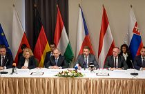 نشست وزرای کشور شش عضو اتحادیه اروپا در مجارستان