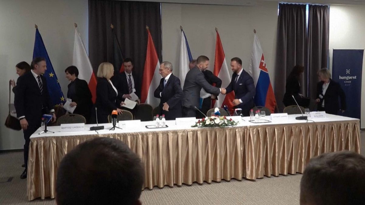 اجتماع وزراء داخلية دول وسط أوروبا