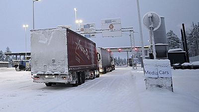 Frontière entre la Finlande et la Russie