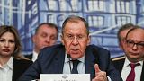Szergej Lavrov Moszkvában, november 8.