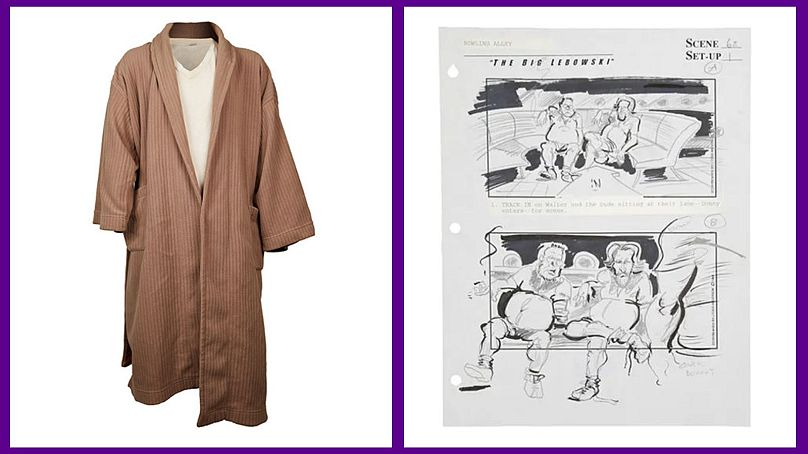 The robe, the storyboard... All you need is a White Russian
