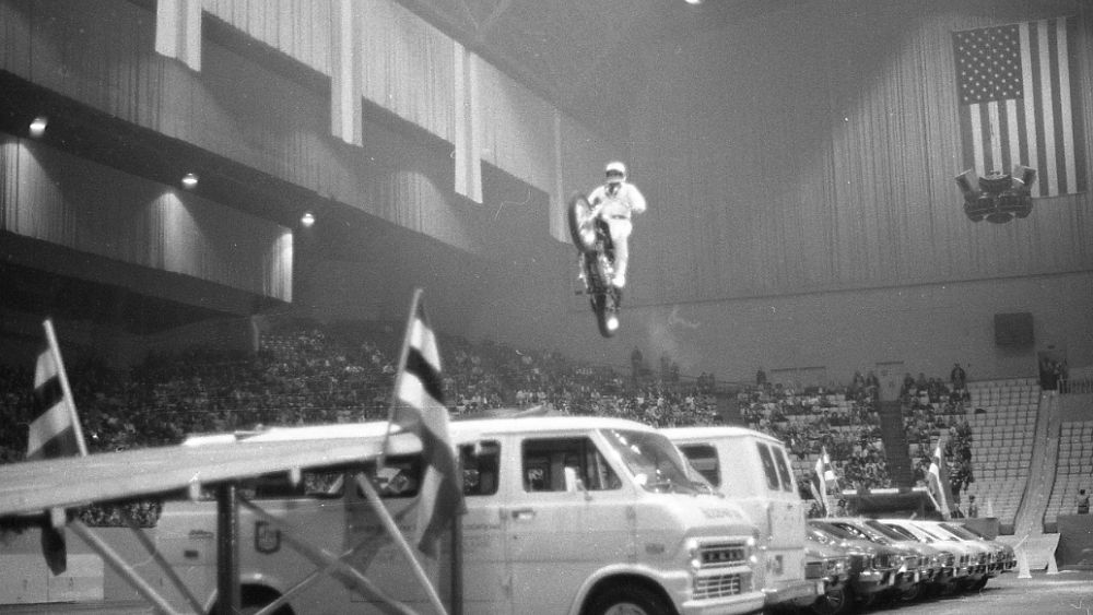 Culture Re-View: The death-defying jumps that made Evel Knievel a star