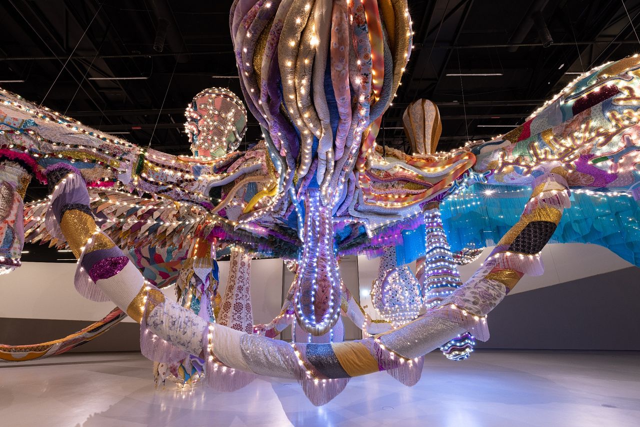 Simply vast: 2015’s Valkyrie Octopus on display