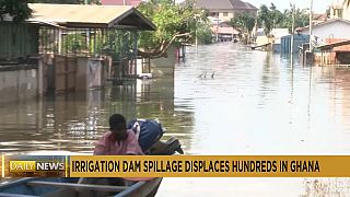 Ghana: dam flooding displaces hundreds