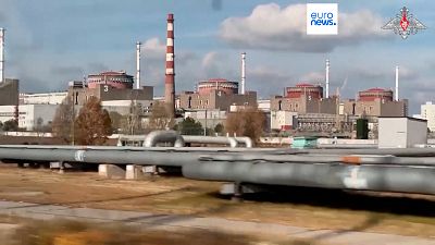 La central nuclear de Zaporiyia, motivo de preocupación en la OIEA por la cercanía de los combates y los cortes de electricidad.