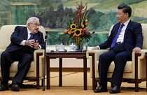 ملاقات هنری کیسینجر و شی جین‌پینگ، رئیس جمهوری چین