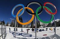 Síelők a szocsi-i téli olimpiai játékokon 2014-ben