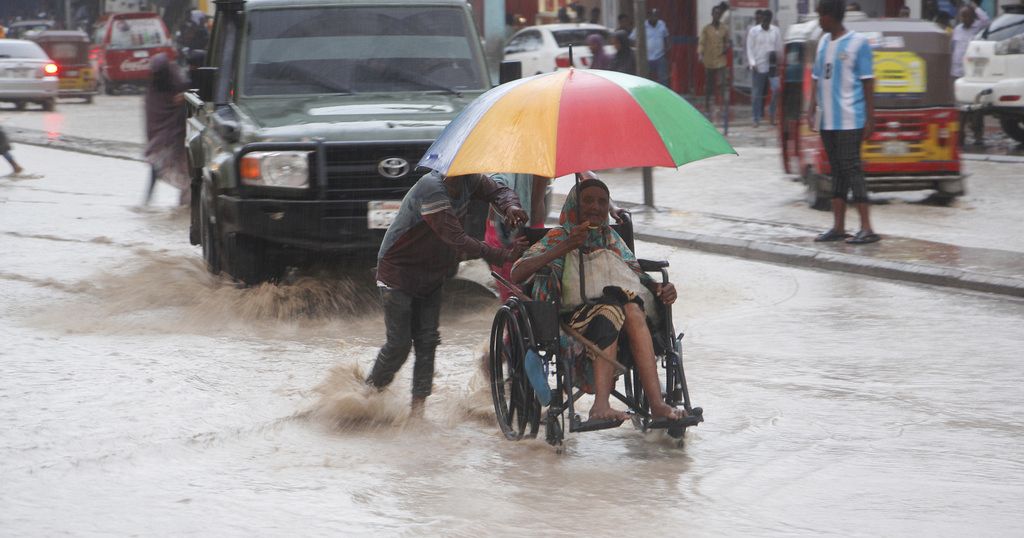 Floods in Somalia: more than a million people displaced