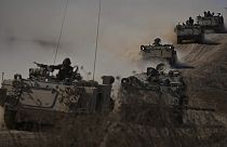 Ισραηλινά άρματα μάχης στη Λωρίδα της Γάζας