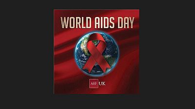 A l'occasion de la Journée mondiale de lutte contre le sida, AHF Royaume-Uni lance un avertissement : " Ce n'est pas fini ". (Graphic : Business Wire)