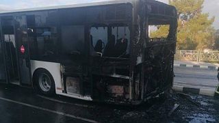 Πυρκαγιά σε σχολικό λεωφορείο στην Κύπρο