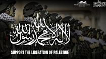 Un site internet présenté comme le site "officiel" du Hamas.