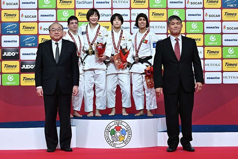 Winners of the Women's under 48kg