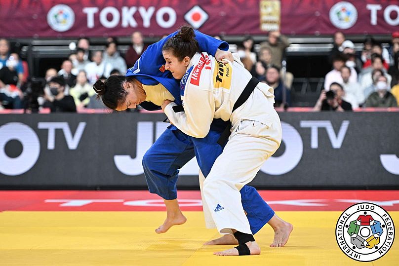 Tokio Grand Slam 2023, -78 kg, FINAL ISR LANIR vs BRA AGUIAR (c) Kulumbegashvili Tamara