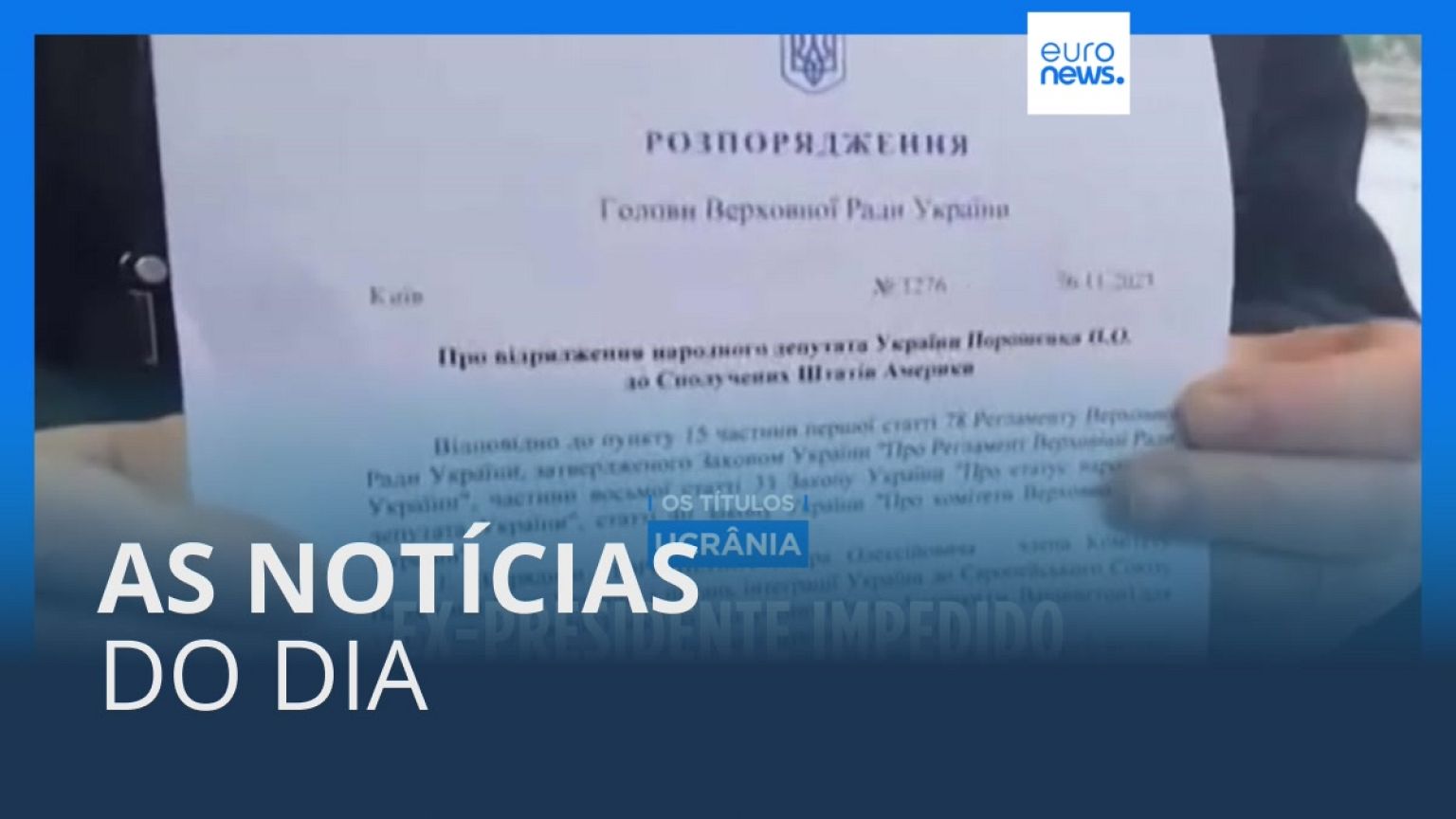 As notícias do dia | 3 Dezembro 2023 - Noite