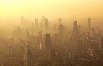 La contaminación del aire sobre Shanghai ilustra la crisis de salud climática.