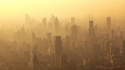 La contaminación del aire sobre Shanghai ilustra la crisis de salud climática.