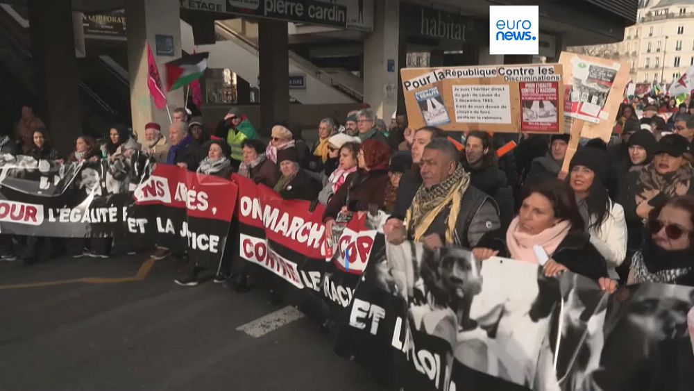 France : un rassemblement contre le racisme marque le 40e anniversaire de la Marche pour l’égalité de 1983