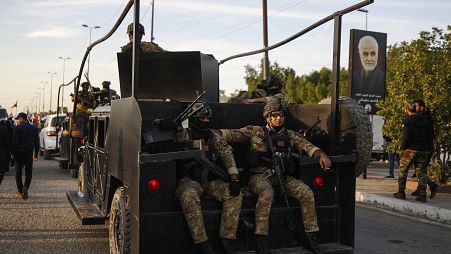 جنود عراقيون في بغداد