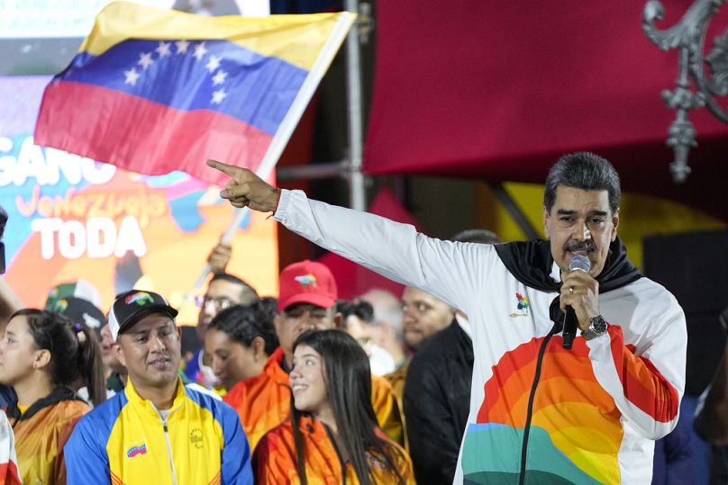 Nicolas Maduro a népszavazási kampányban