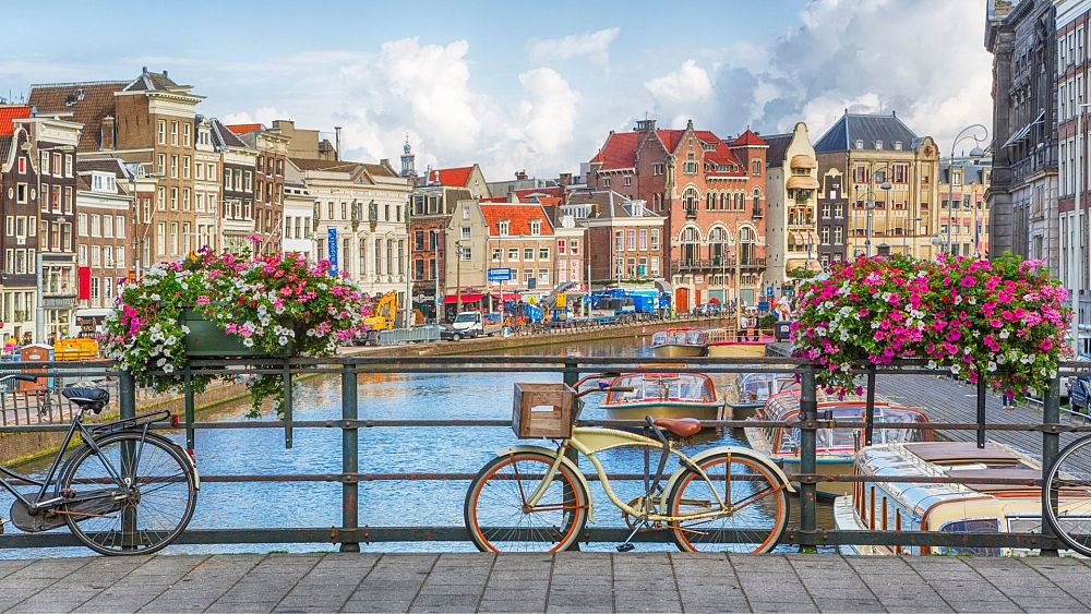 Flowery bikes, eco-living and diversity: Amsterdam paints a new vision of the city for tourists thumbnail
