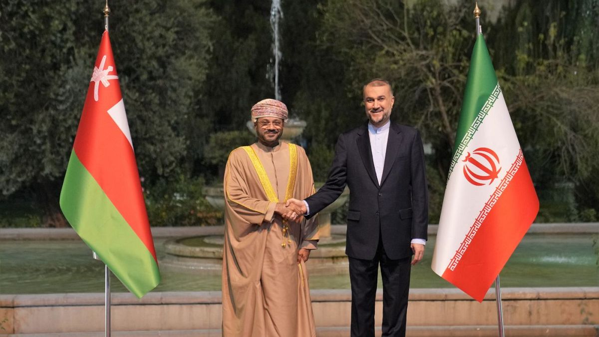 دیدار وزرای خارجه ایران و عمان در تهران