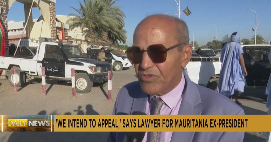 “We intend to appeal”: lawyer for Mauritania’s ex-president