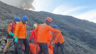 Patlamada yaşamını yitiren dağcıların cansız bedenine ulaşıldı
