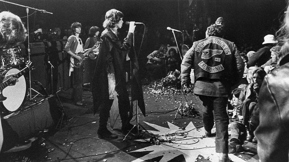 6 декември 1969 г The Rolling Stones свирят най скандалния си