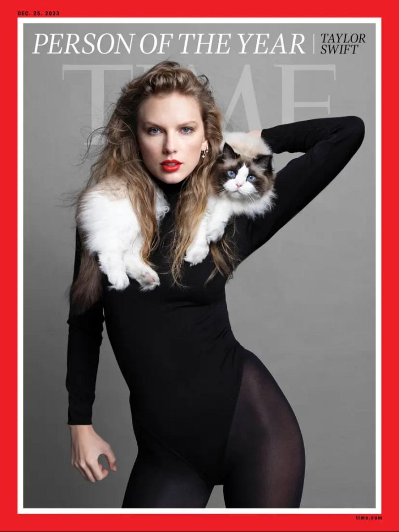 Taylor Swift on the cover of TIME