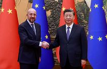 دیدار رهبران چین و اتحادیه اروپا در پکن