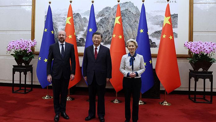 EU warns China it will ‘not tolerate’ unfair competition at high-stakes summit thumbnail