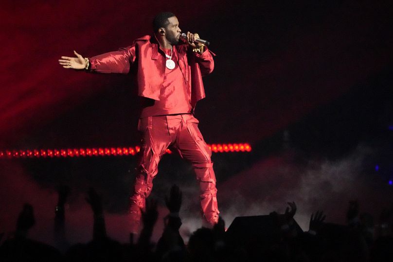 Sean "Diddy" Combs performs during the MTV Video Music Awards on Tuesday, Sept. 12, 2023, at the Prudential Center in Newark, N.J