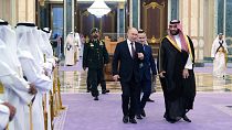 سفر پوتین به ریاض و دیدار با محمد بن سلمان به تاریخ ششم دسامبر ۲۰۲۳