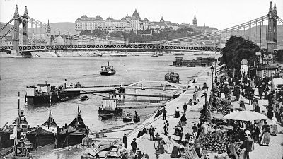 Budapest panorámája 1906-ban / Fortepan - 277789