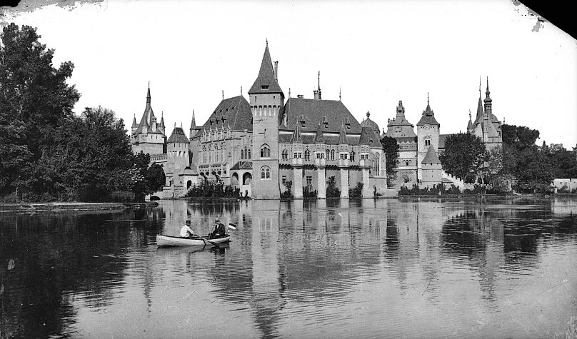 A Városliget tava 1904-ben