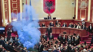 Opposition party to the ruling Albanian government has employed controversial tactics to protest what they feel is authoritarian party rule
