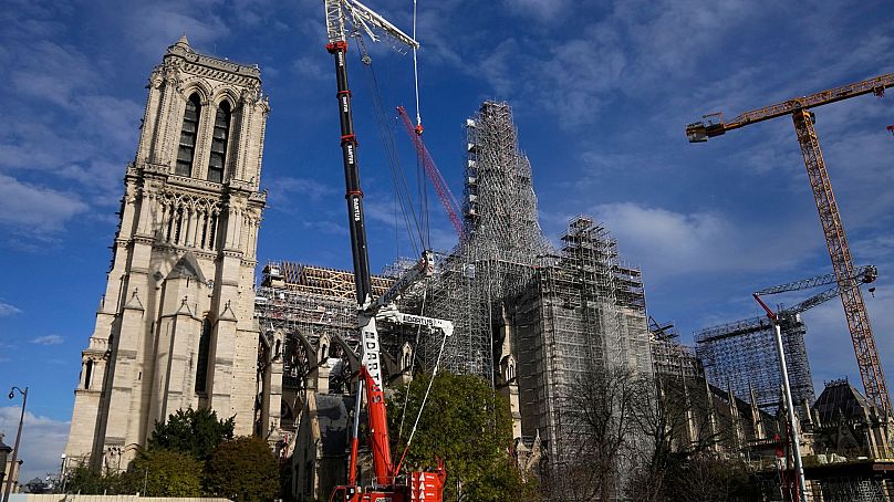 Notre-Dame de Paris cathedral aims to reopen to visitors in December 2024.
