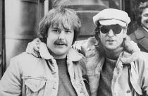 Paul Goresh (links) mit John Lennon