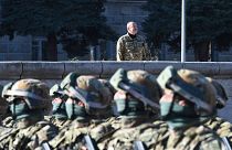استعراض عسكري بحضور الرئيس الأذري إلهام علييف - أرشيف