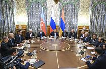Встреча официальных лиц Армении, Азербайджана и России