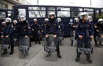 FILE - Greek police.
