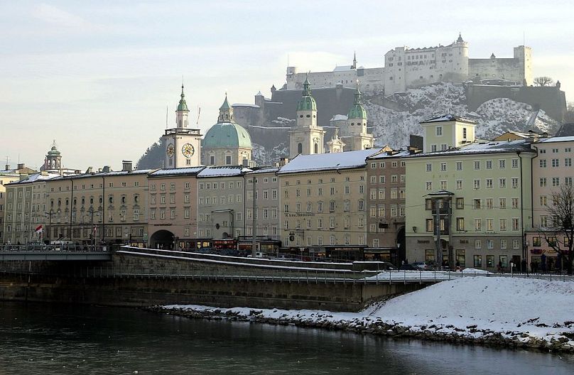 Vue de Salzbourg, l'une des villes autrichiennes les plus emblématiques
