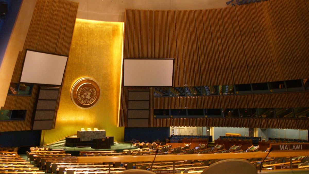 صحن علنی مجمع عمومی سازمان ملل متحد