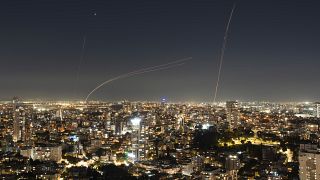 صواريخ القبة الحديدية تعترض صواريخ أطلقت من قبل حماس 