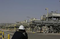 Archív fotó: a Khurais olajmező Szaúd-Arábiában